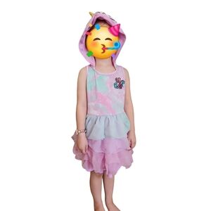 LOL Unicorn Girl Hoodie Dress